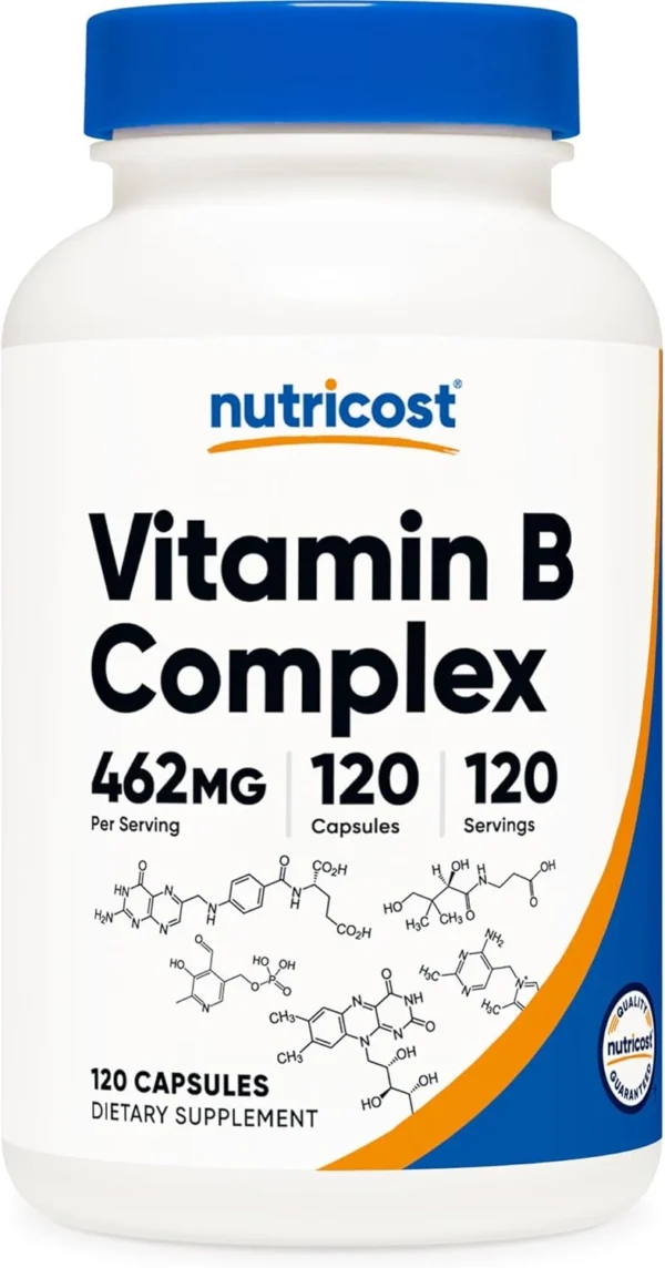 Complejo B con Vitamina C -  120 cápsulas