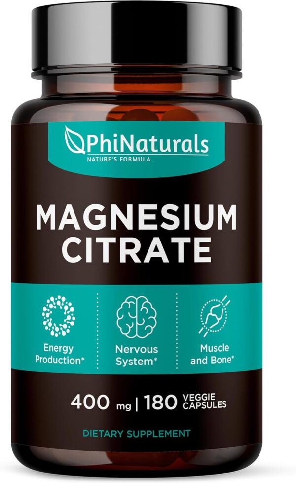 Citrato de Magnesio 40 mg capsulas