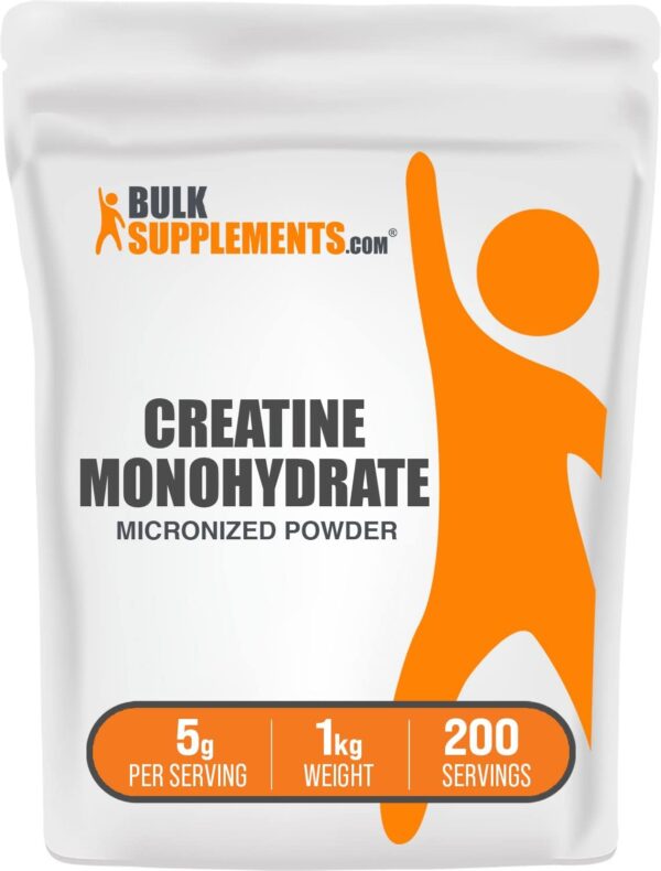 Creatina Monohidrato Micronizada 200 dosis, 1kg